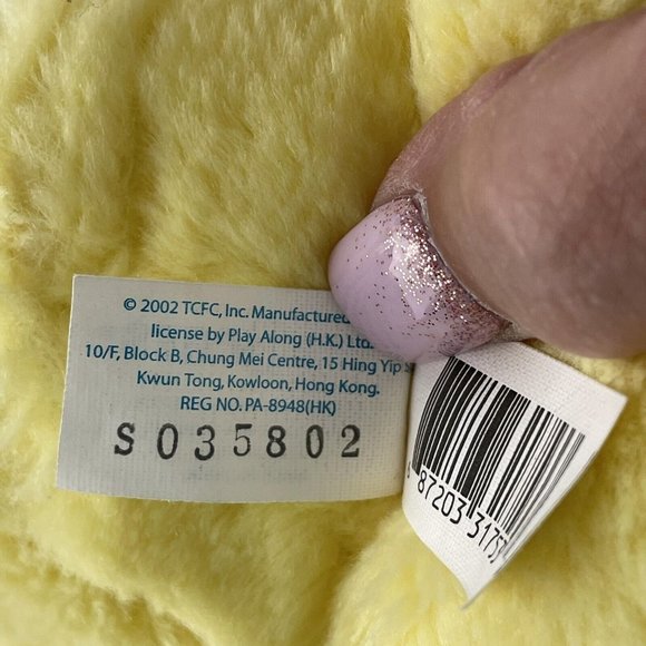 Care Bears Funshine Bear 15" Plush Talking & Lights Up TCFC 2002 Tested Working - Picture 8 of 10